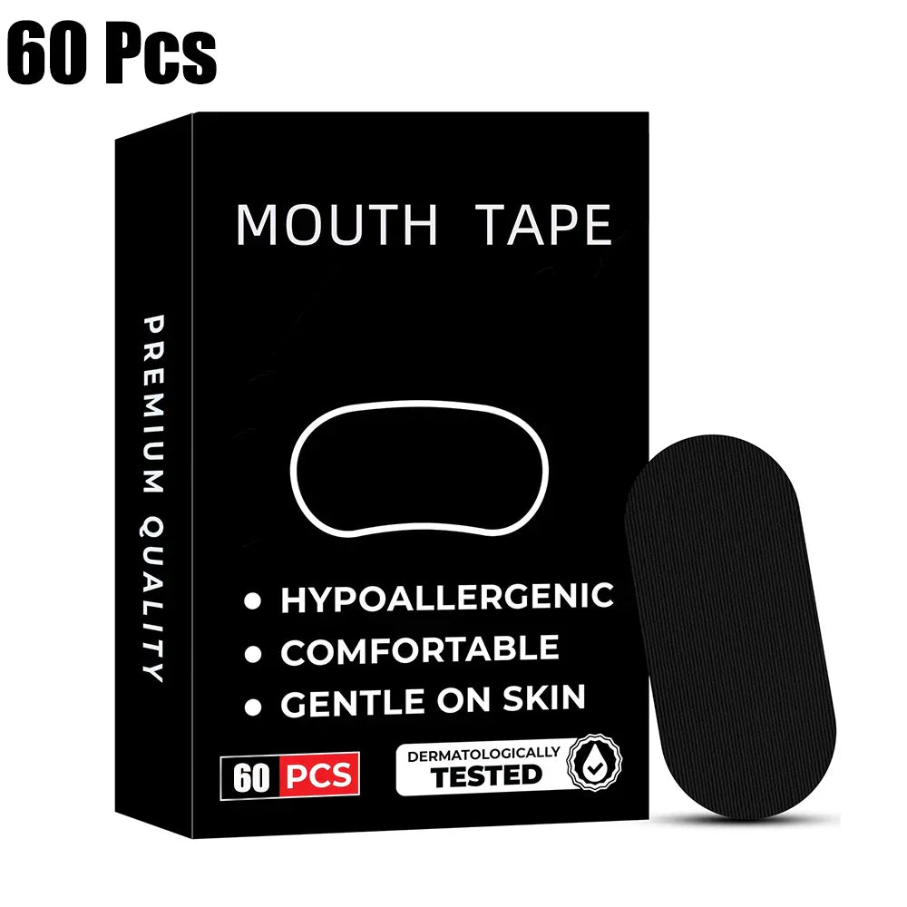 Anti-Snoring Sleep Mouth Tape (30–60 Pcs)