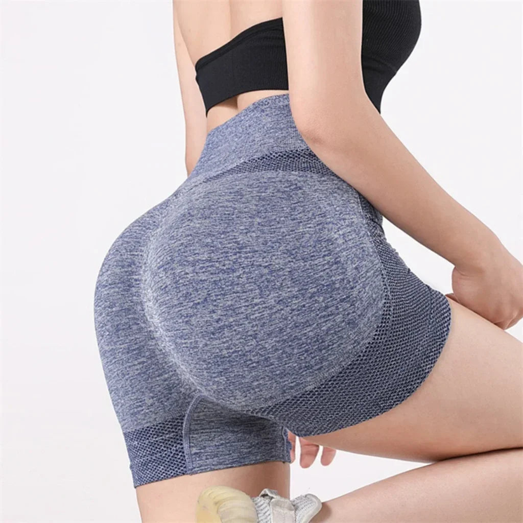 Women’s High-Waist Yoga Shorts – Tummy-Control & Butt-Lifting