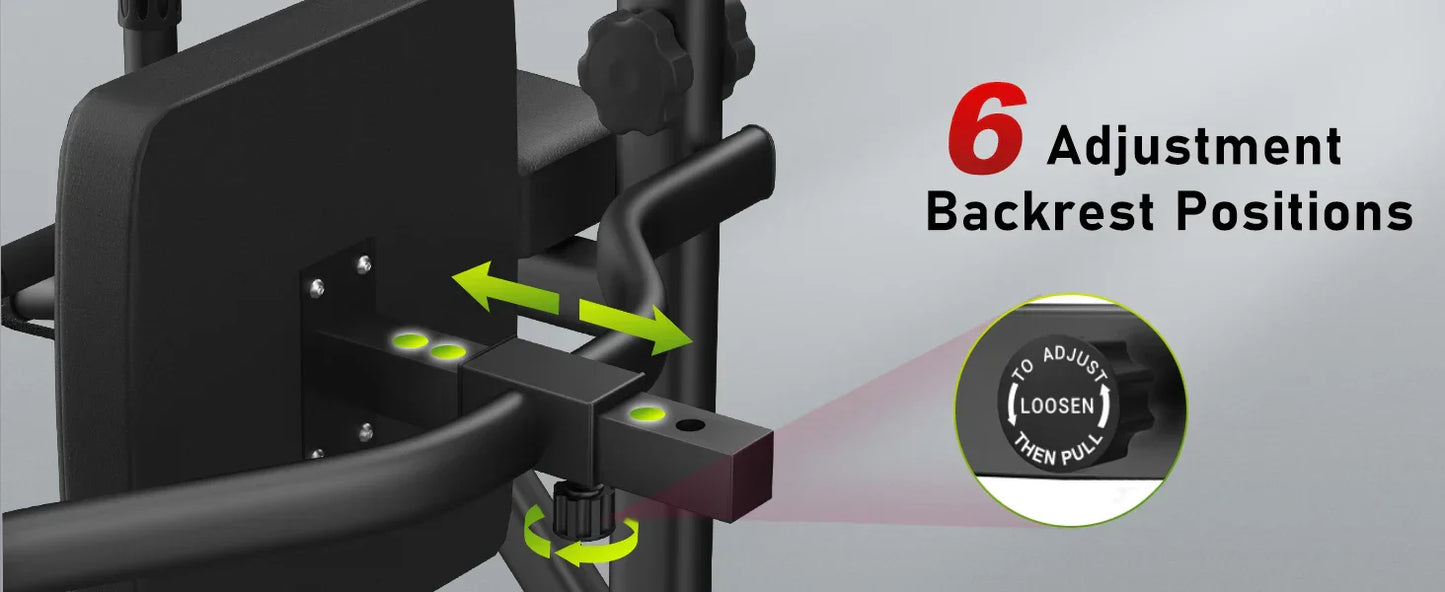 Power Tower Dip Station &amp; Pull-Up Bar