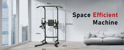 Power Tower Dip Station &amp; Pull-Up Bar