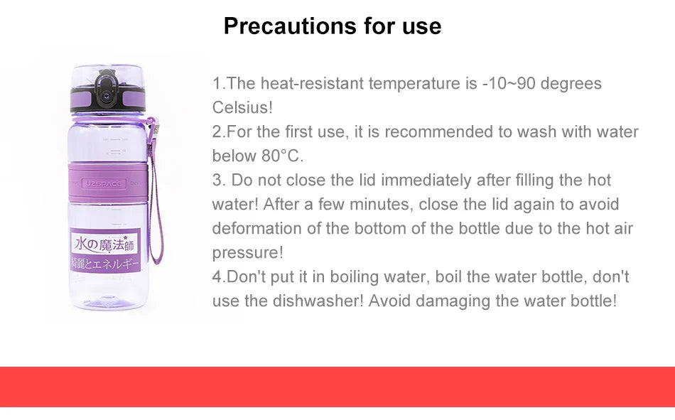 Sport Water Bottle (500/800/1000 ml)