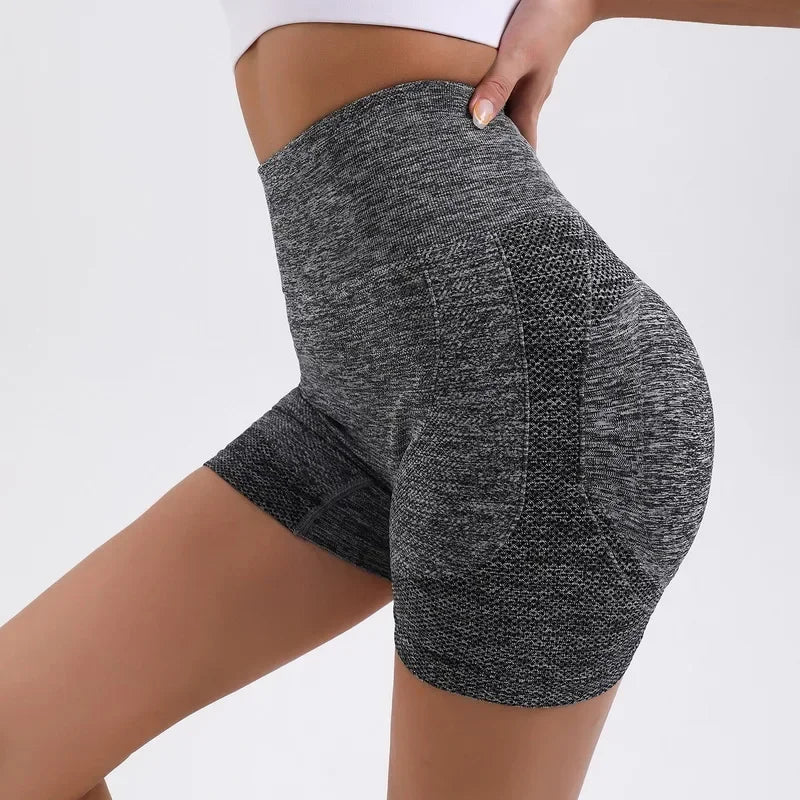 Women’s High-Waist Yoga Shorts – Tummy-Control &amp; Butt-Lifting