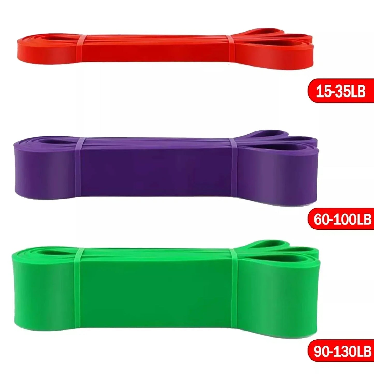 Adjustable 5–120 lbs Fitness Resistance Band