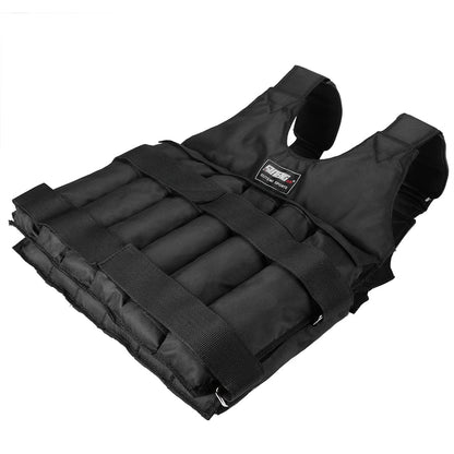 Adjustable Weighted Training Vest (3–15–35 kg Capacity)
