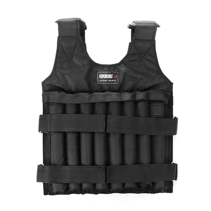 Adjustable Weighted Training Vest (3–15–35 kg Capacity)
