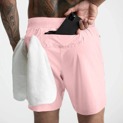 Men’s Quick-Dry Woven Sports Shorts