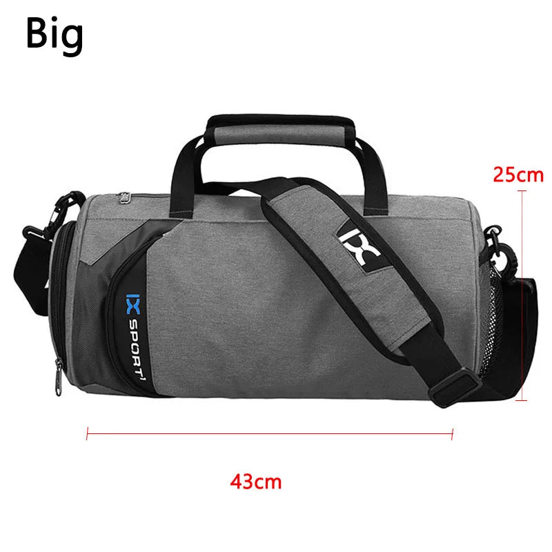 XL Fitness Gym Bag – Wet/Dry Compartments &amp; Travel Ready