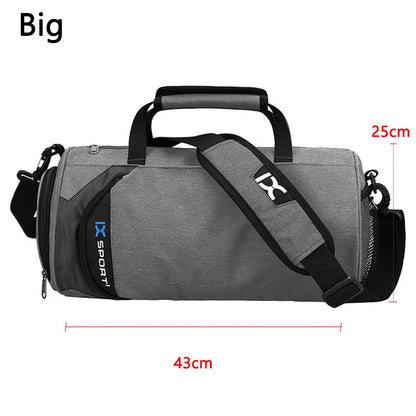 XL Fitness Gym Bag – Wet/Dry Compartments &amp; Travel Ready