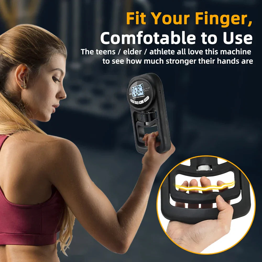 Digital Hand Grip Strength Tester (up to 120 kg / 265 lbs)