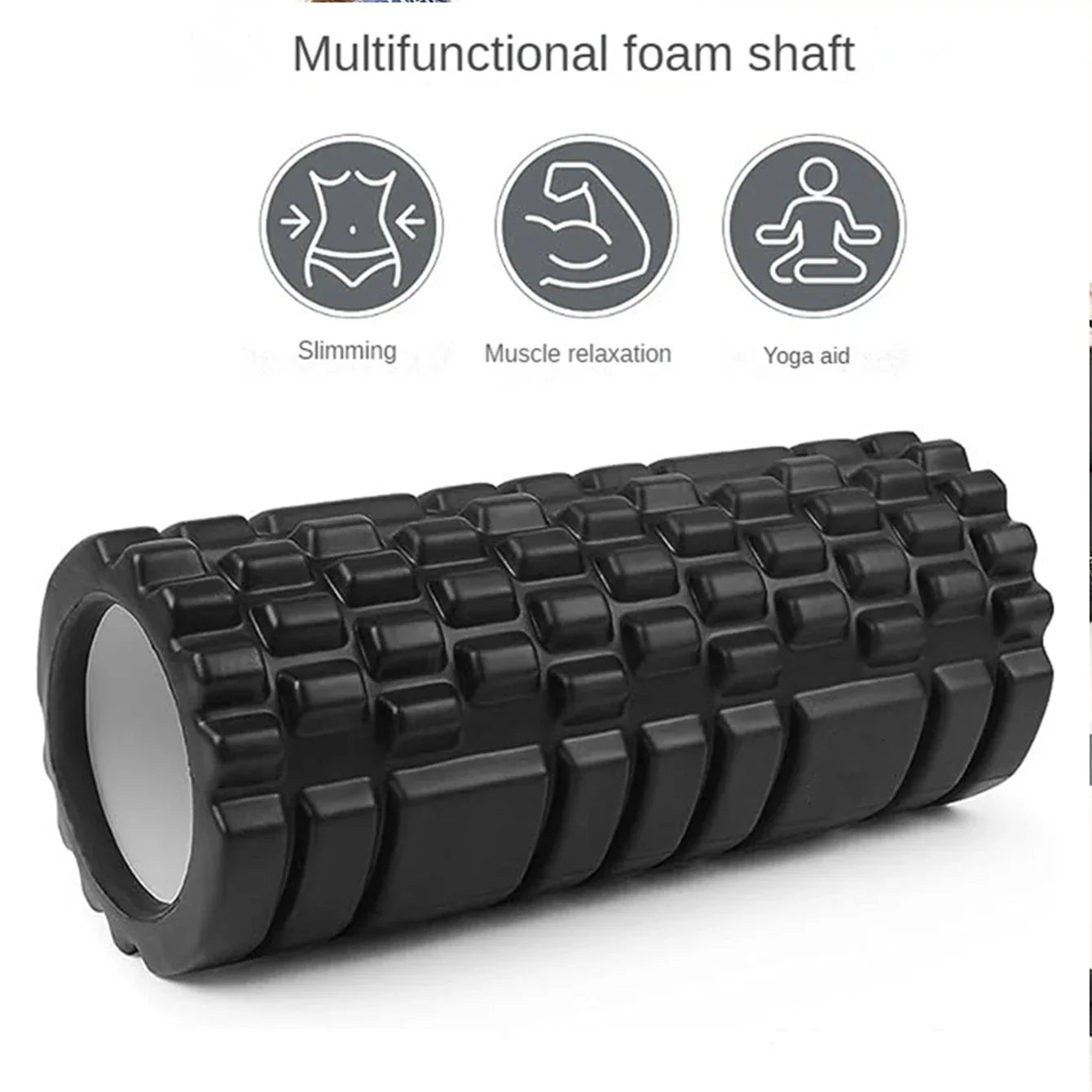 33 cm Yoga Foam Roller – Muscle &amp; Posture Enhancer