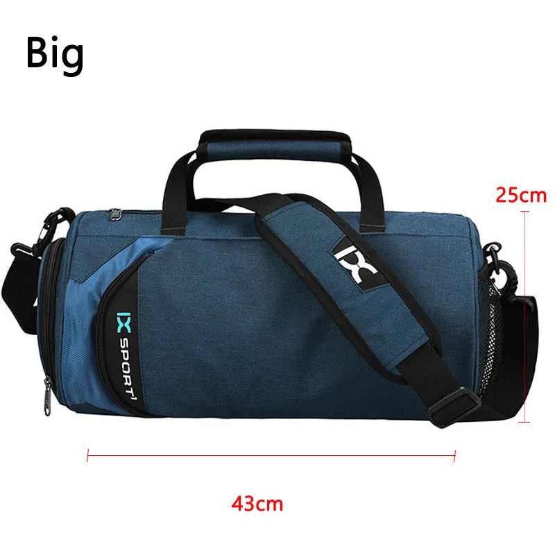XL Fitness Gym Bag – Wet/Dry Compartments &amp; Travel Ready