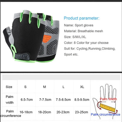 Fingerless Gym Gloves