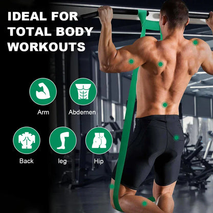 Adjustable 5–120 lbs Fitness Resistance Band