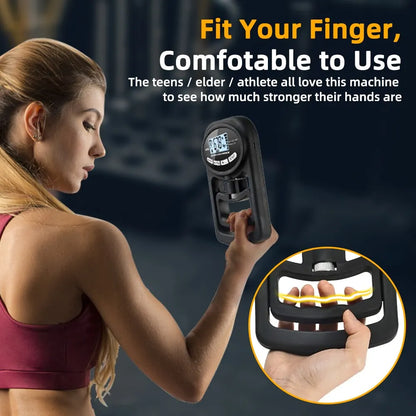 Digital Hand Grip Strength Tester (up to 120 kg / 265 lbs)