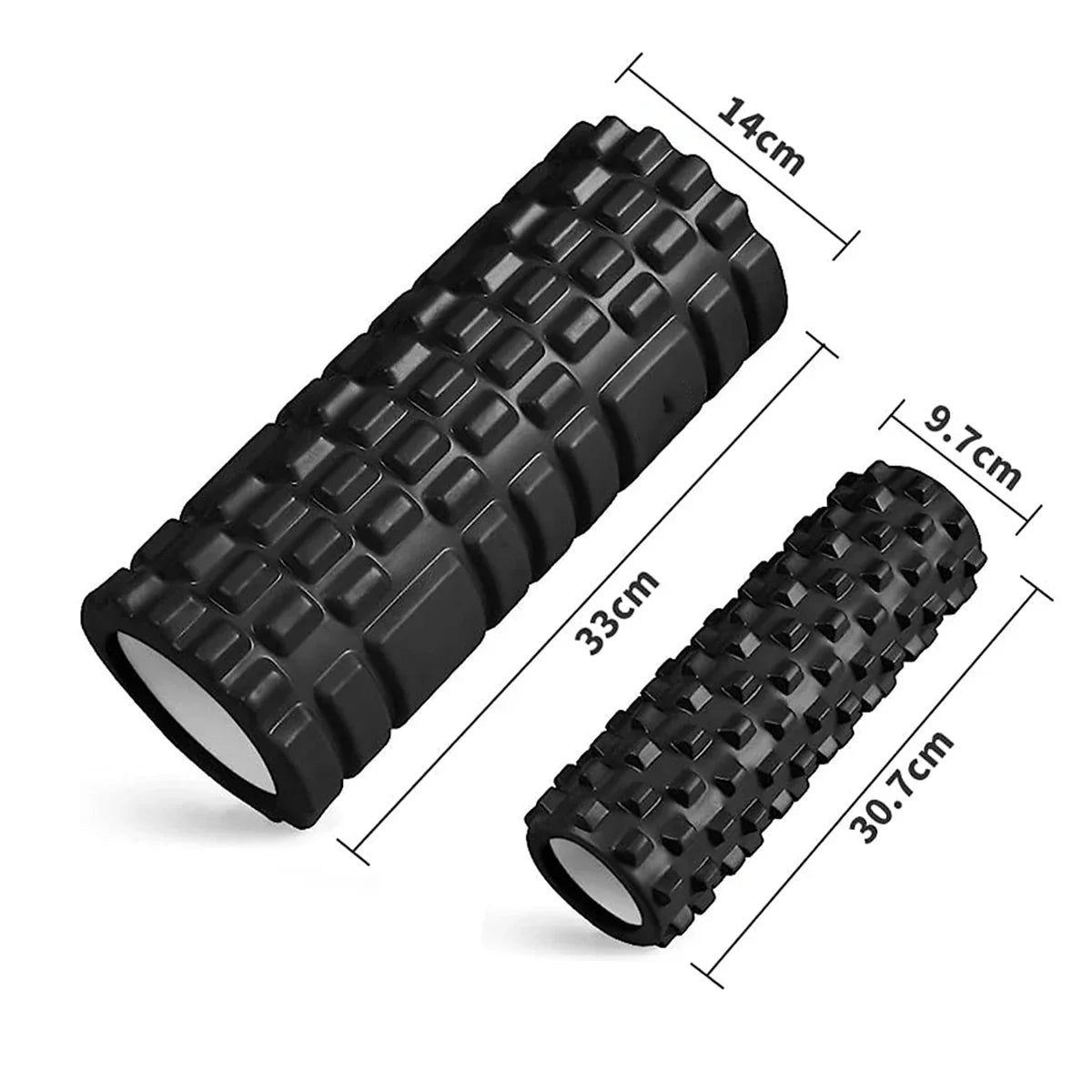 33 cm Yoga Foam Roller – Muscle &amp; Posture Enhancer
