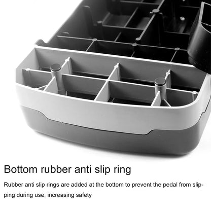 Aerobic Fitness Stepper with Adjustable Pedals