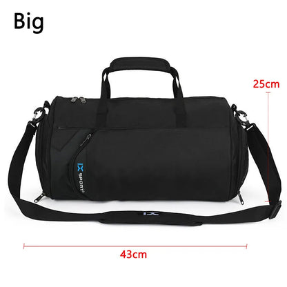 XL Fitness Gym Bag – Wet/Dry Compartments &amp; Travel Ready