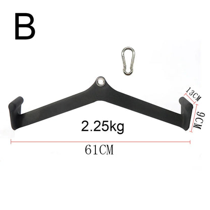 Home Gym V-Bar Pulley Cable Attachment