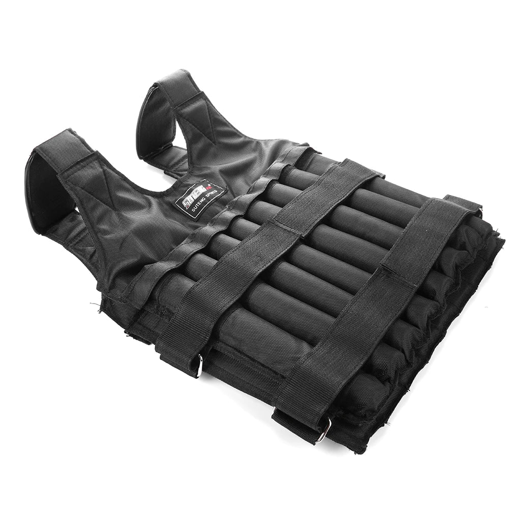 Adjustable Weighted Training Vest (3–15–35 kg Capacity)