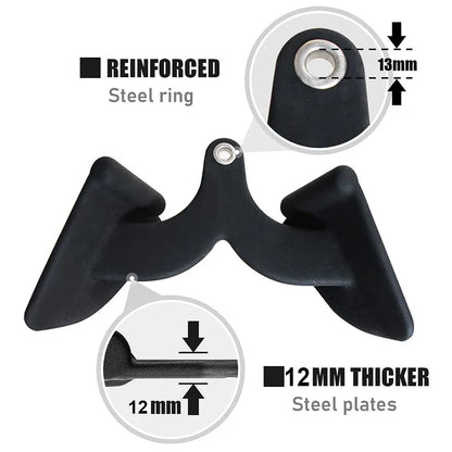 Home Gym V-Bar Pulley Cable Attachment