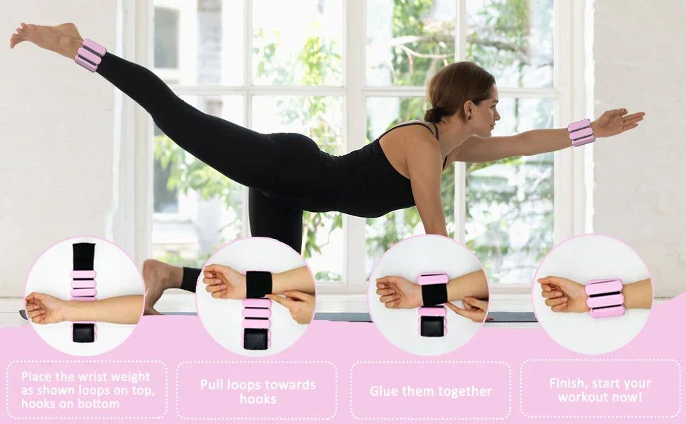Adjustable Wrist &amp; Ankle Weights