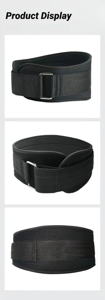 Weight Lifting Belt with Metal Buckle