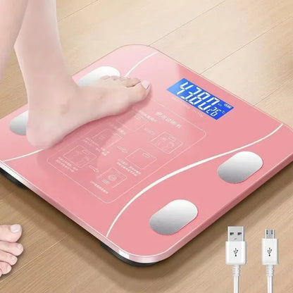 Smart Body-Fat Analysing Bathroom Scale
