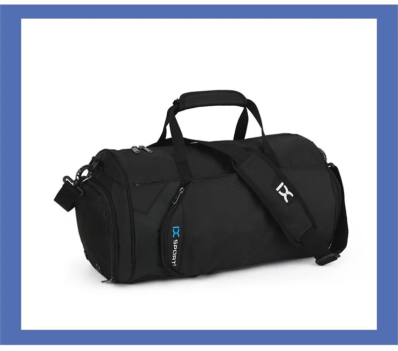 XL Fitness Gym Bag – Wet/Dry Compartments &amp; Travel Ready