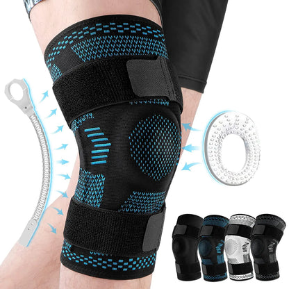 Knee Brace with Side Stabilisers &amp; Patella Gel