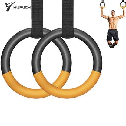 Gymnastic Rings with 1.2 m Adjustable Straps