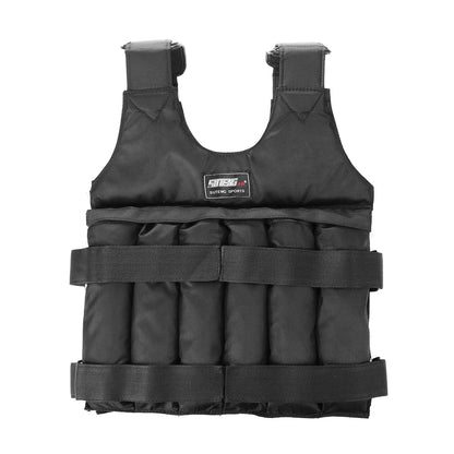 Adjustable Weighted Training Vest (3–15–35 kg Capacity)