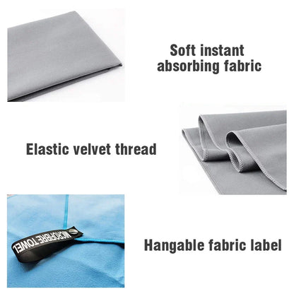 Quick-Drying Sports Towel (40×80 cm &amp; 80×160 cm)