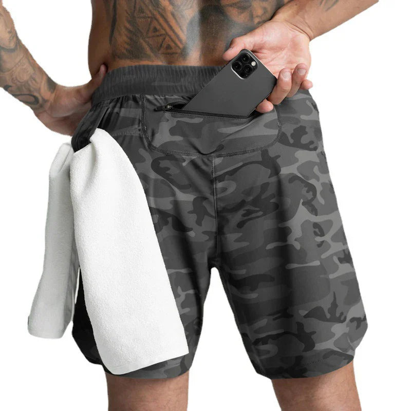 Men’s Quick-Dry Woven Sports Shorts