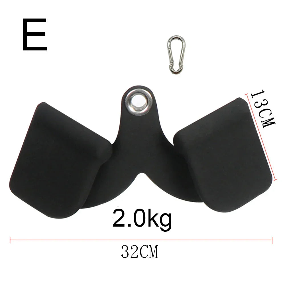 Home Gym V-Bar Pulley Cable Attachment