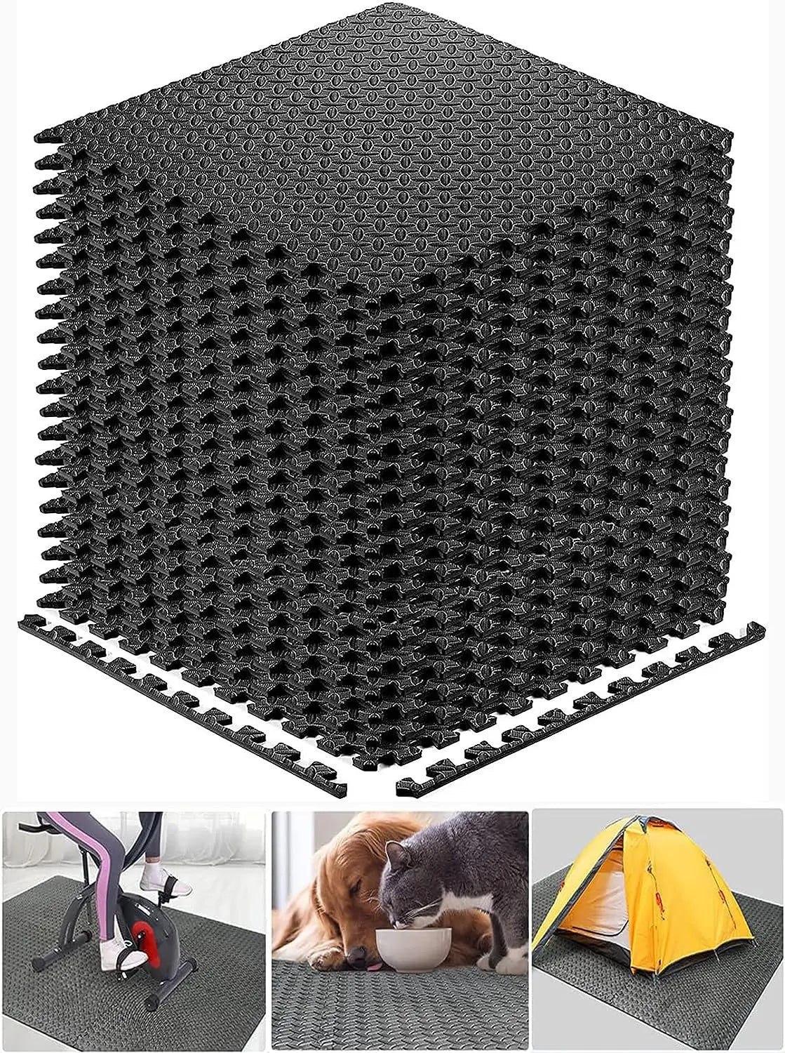EVA Interlocking Puzzle Fitness Mat – Ultimate Floor Protection