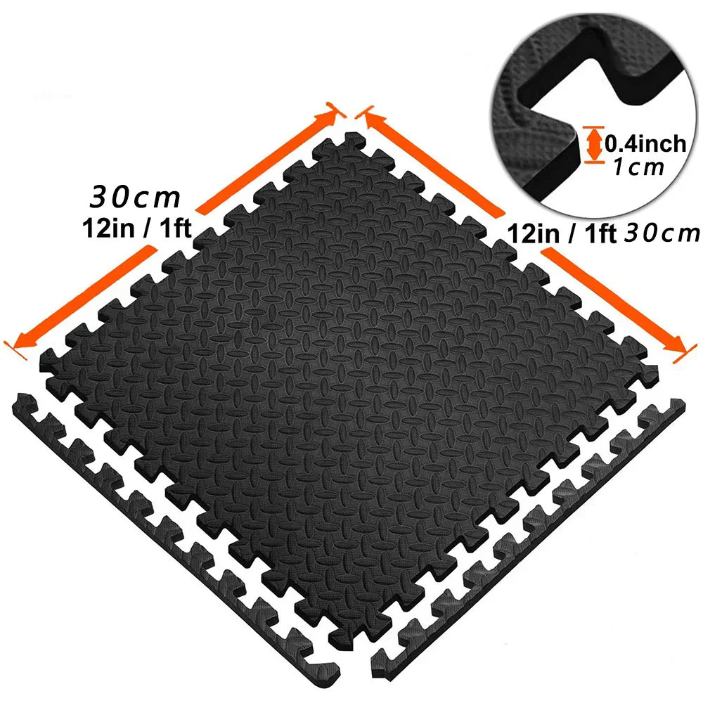 EVA Interlocking Puzzle Fitness Mat – Ultimate Floor Protection