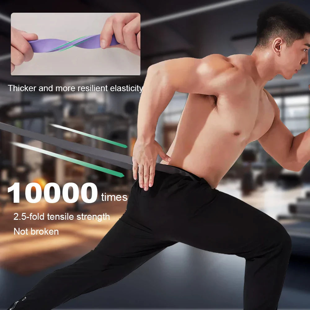 Adjustable 5–120 lbs Fitness Resistance Band