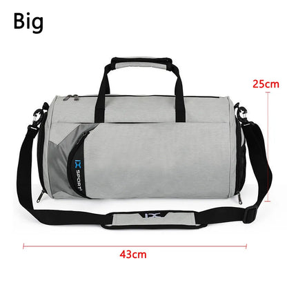 XL Fitness Gym Bag – Wet/Dry Compartments &amp; Travel Ready