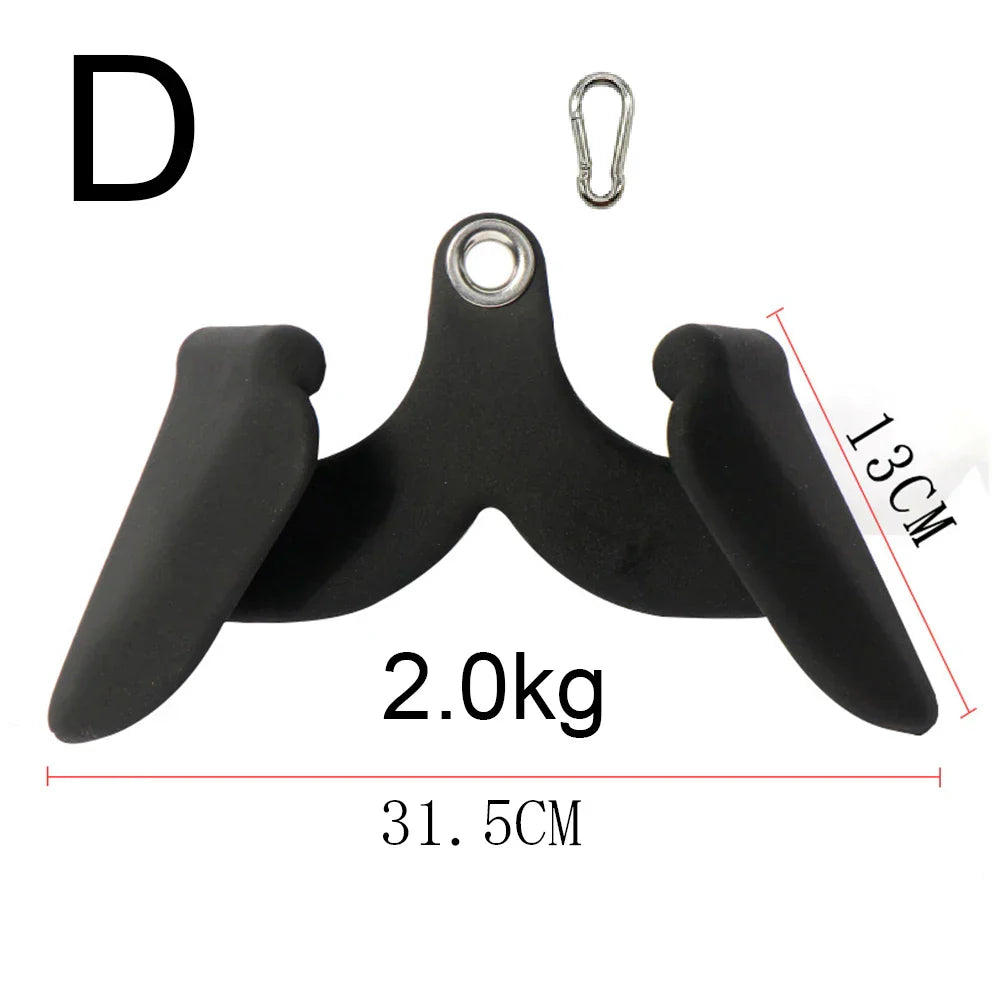 Home Gym V-Bar Pulley Cable Attachment