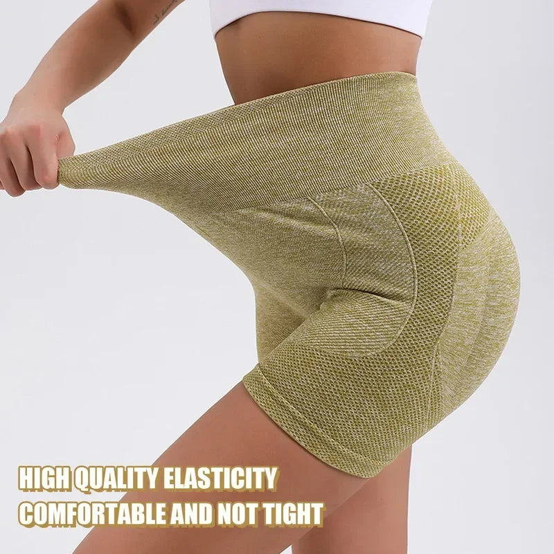 Women’s High-Waist Yoga Shorts – Tummy-Control &amp; Butt-Lifting