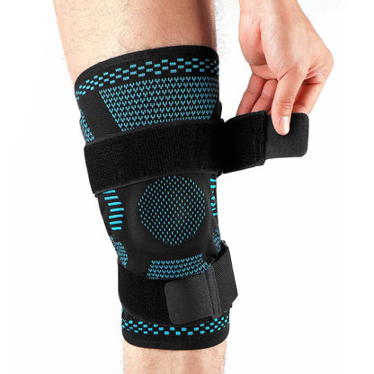 Knee Brace with Side Stabilisers &amp; Patella Gel