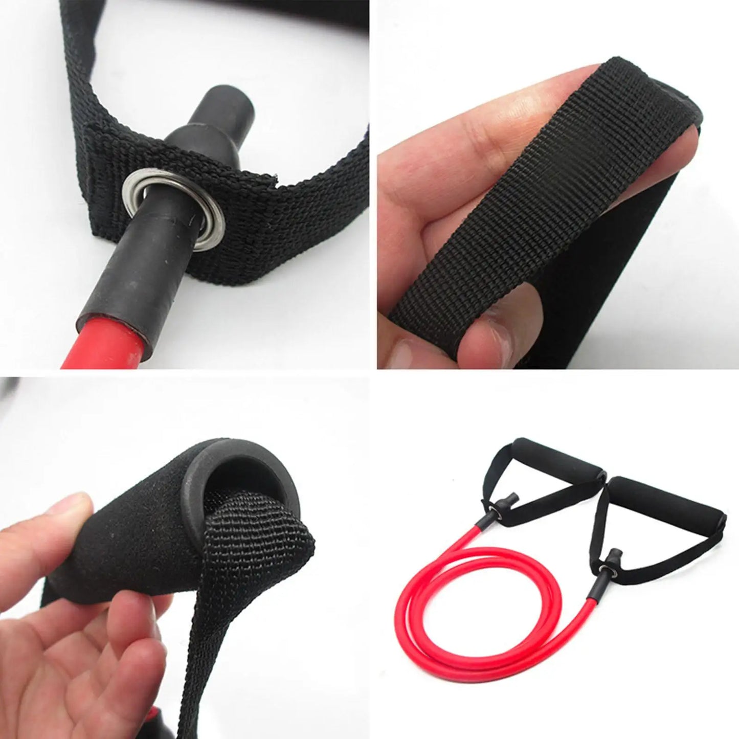 5-Level Resistance Bands with Handles