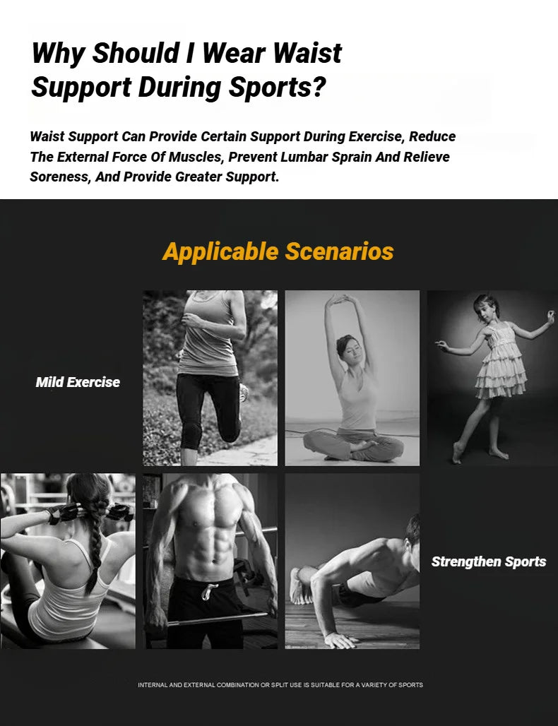 Weight Lifting Belt with Metal Buckle