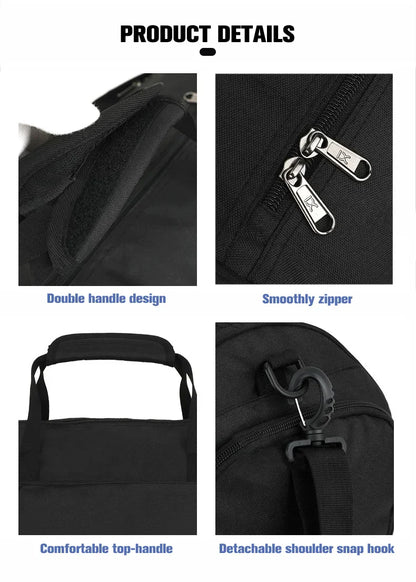 XL Fitness Gym Bag – Wet/Dry Compartments &amp; Travel Ready