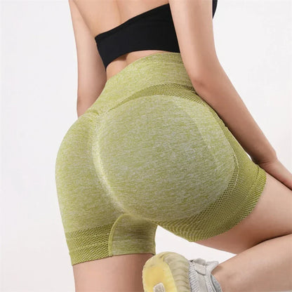 Women’s High-Waist Yoga Shorts – Tummy-Control &amp; Butt-Lifting
