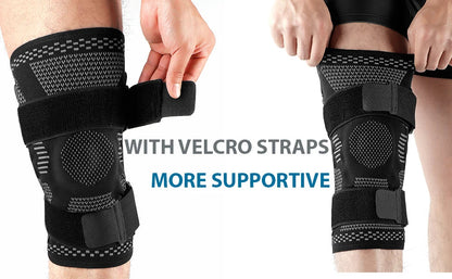 Knee Brace with Side Stabilisers &amp; Patella Gel