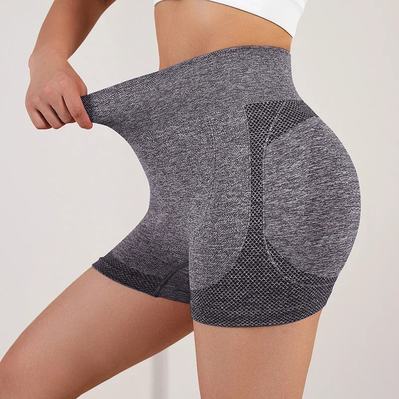 Women’s High-Waist Yoga Shorts – Tummy-Control &amp; Butt-Lifting