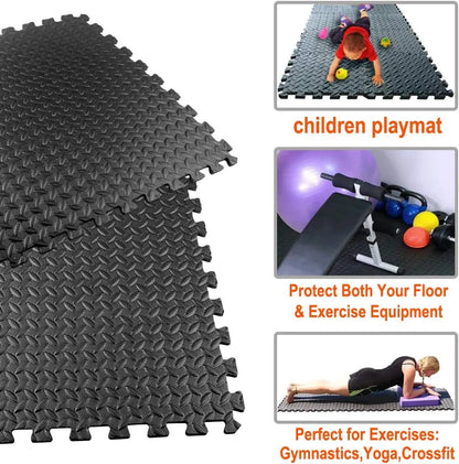EVA Interlocking Puzzle Fitness Mat – Ultimate Floor Protection