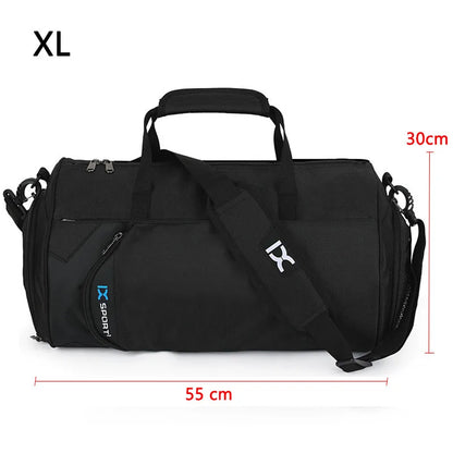 XL Fitness Gym Bag – Wet/Dry Compartments &amp; Travel Ready