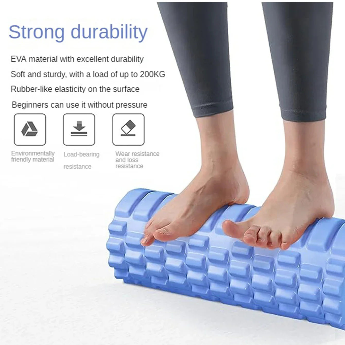 33 cm Yoga Foam Roller – Muscle &amp; Posture Enhancer